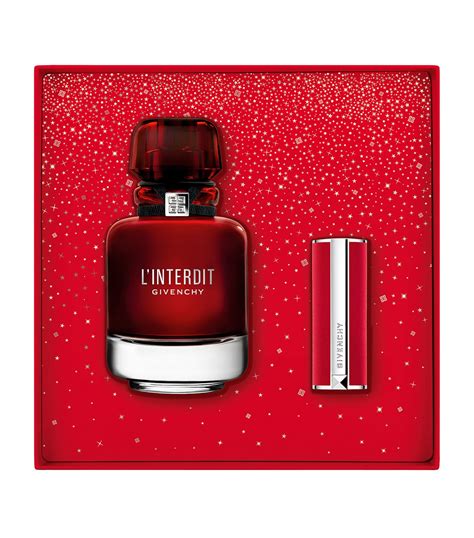 givenchy l'interdit rouge set